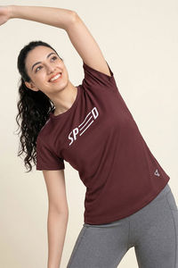Zelocity Quick Dry Relaxed Top - Friar Brown — thumbnail 6